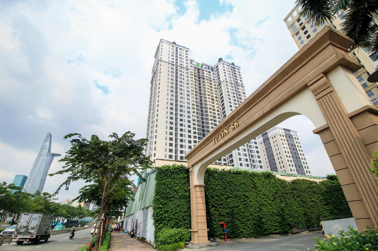 Icon56 Brand-New Apartment Free Gym Pool Bandar Ho Chi Minh Luaran gambar
